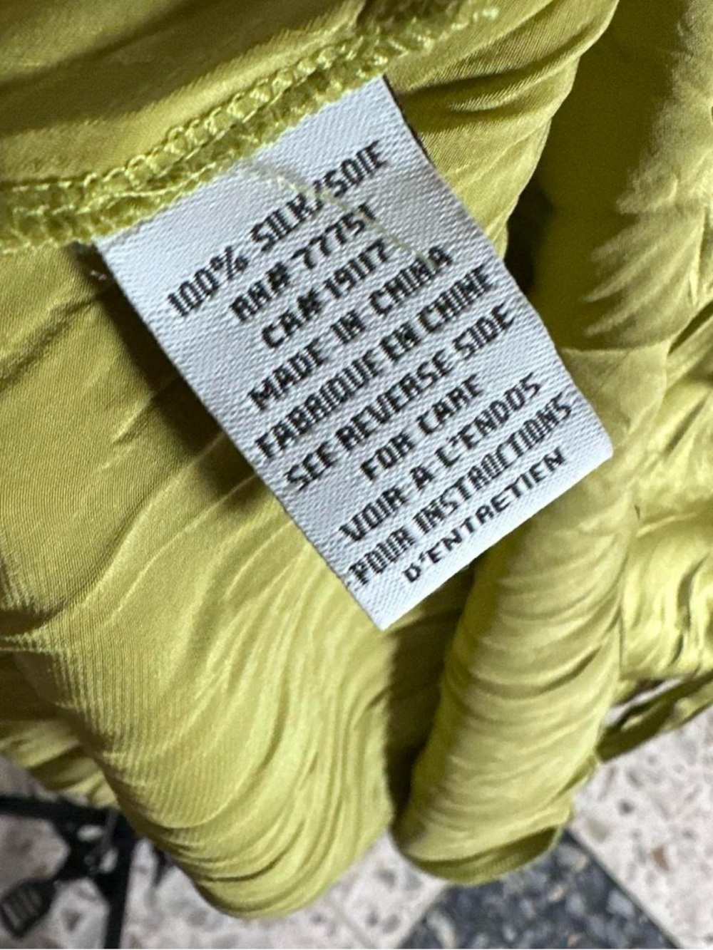 Vintage 90s early 2000s Betsey Johnson short green 100% silk casual dress Size 6 - Picture 8 of 8